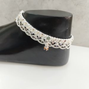 Premium Silver Payal 150gm (Handmade)