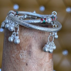 Silver Baby Leg Kada 40gm