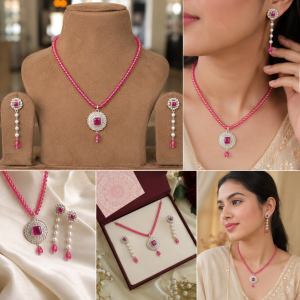SILVER HANDMADE PENDAL SET
