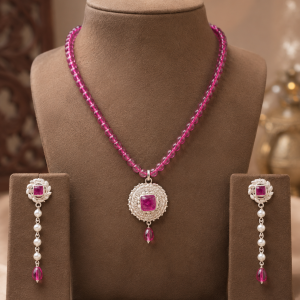 SILVER HANDMADE PENDAL SET